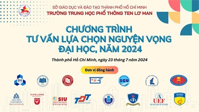 Chương trình tư vấn lựa chọn nguyện vọng đại học, tháng 7 năm 2024